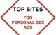 adult classifieds sites & personal sex ads